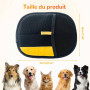 2025 Nouveau Déménagement De Cheveux pour Animaux De Compagnie Glove,Gants Antistatiques Réutilisables à Double Faces, Utilisés 