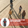 Leikurvo Garde-boue arrière de scooter électrique avec garde-boue arrière support en métal : garde-boue arrière avec feu arrière