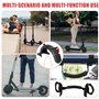 Leikurvo Garde-boue arrière de scooter électrique avec garde-boue arrière support en métal : garde-boue arrière avec feu arrière