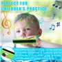 Harmonica For Children Lot de 6 harmonica en bois à 16 trous - Cadeau musical parfait pour les enfants, les adultes, les débutan