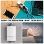 Compte à rebours Interrupteur : AC 220 V Minuterie 60 minutes Interrupteur d'éclairage avec minuterie IP65 Protection contre l'e