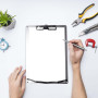 Porte-bloc en aluminium avec 2 porte-bloc avec bandoulière réglable de 88 à 154 cm, format A4, convient pour les artistes, les i