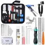 Asfrode Lot de 25 outils de réparation de guitare