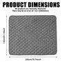BAIFULAI Couverture imperméable pour chien - 200 x 130 cm - Tapis antidérapant et tapis pour chat - Protection de canapé/lit pou