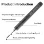 Kit de fer à souder électrique sans fil - Rechargeable par USB - Avec écran LCD - 260 °C à 420 °C - 3 niveaux de température rég