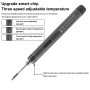 Kit de fer à souder électrique sans fil - Rechargeable par USB - Avec écran LCD - 260 °C à 420 °C - 3 niveaux de température rég