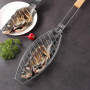 Lot de 3 supports de barbecue avec poignée en bois - 63 x 12 cm - Avec poignée en métal - Pour barbecue et barbecue