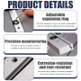 Lot de 2 rails à rainure en T M6 300 mm - Barre à onglet coulissante - Rail de montage - En alliage d'aluminium - Pour perceuse 