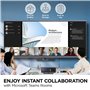 ViewSonic TeamJoin TRS10 Ensemble certifié pour les salles Microsoft Teams comprenant un mini-PC moteur informatique MPC310-W31-