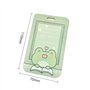 Le porte-cartes 2P grenouille est adapté pour stocker divers documents. Les porte-cartes animés sont mignons, beaux et durables 