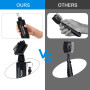 HKACTGO Brosse nettoyante pour Club de Golf avec Clip et Bouteille à Presser 7.5 inches Holds 4 Ounces Parfait pour Garder Vos C