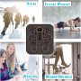 Massage des Pieds, Tapis électrique portatif de massage, EMS Foot Massage Pad,avec SME Technologie Physiothérapie et Design Ergo