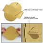JOYISEN 50 Pièces Enveloppes en Papier Kraft Mini Enveloppes Coeur Rrouges et Dorées pour Noël Saint Valentin Enveloppes de Cart