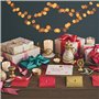 JOYISEN 50 Pièces Enveloppes en Papier Kraft Mini Enveloppes Coeur Rrouges et Dorées pour Noël Saint Valentin Enveloppes de Cart