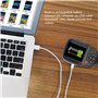 256X192 IR Caméra thermique portable HT-18+ à haute résolution de HTI avec 25 HZ, caméra visible 300 000 pixels, écran couleur 3