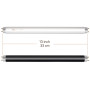 GeckoMan 2-Pack T8 10W Bug Zapper Bulbs Ampoules de Remplacement pour Lampe Anti Moustique