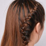 MINGZE 200 Pièces Bague de Cheveux, Argent Rings Anneau de l’Extensions de Cheveux Tressées Ethnique Tresse Dreadlocks Anneaux d