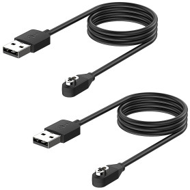 2 Pack 1M Cable de Charge Magnétique pour AfterShokz Aeropex AS800 & Shokz OpenRun Pro & OpenRun & OpenRun Mini & OpenComm Casqu