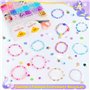 HUMTEOXI Kit de Perles pour Bracelet, 1000+ Perles avec Pendentifs Étoile de Mer et Coquillage, Coffret Création de Bijoux pour 