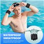 Lot de 2 Poids réglables noir 2 * 480g Poids réglables poignet cheville pour jogging aérobic yoga musculation