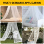 FOYIOLRU Moustiquaire pour lit Double ou Simple, moustiquaire de Voyage, moustiquaire à Mailles Fines pour l'intérieur et l'exté