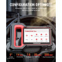 Thinkcar Valise Diagnostic Auto, ThinkScan Plus S7 OBD2 Diagnostic Français avec Moteur/TCM/ABS/SRS/BCM/AC/IC, avec 28 Services 