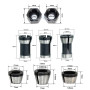 6 pièces en acier