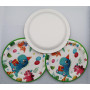 Shamoparty Lot de 60 ustensiles de table dinosaures - Décoration pour 20 invités - Motif : forêt tropicale - Joli thème original