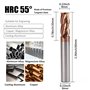 fraisage CNC en acier rapide de 8 mm