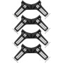 Tendeur d'angle à 90 ° pour bois soudage métal aluminium - Réglable - Pince de positionnement - Pince d'angle - Pince d'angle -