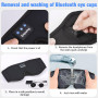 EUJAM Masque de Sommeil Bluetooth, Casque de Sommeil Masque pour Les Yeux Bluetooth, Musique sans Fil,Casque de Sommeil Cadeaux 