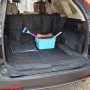 FINEVERNEK Protection Coffre Voiture Chien, Imperméable et Antidérapant Housse Voiture Chien avec Protection Latérale, Convient 