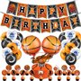 SHAMO 39Pièces Ballons Anniversaire Basketball