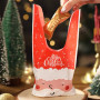 60 Pièces Noël Sachet Bonbons Oreilles de Lapin Sachet Bonbons Sacs de Cadeaux Sacs à Bonbons Sac Biscuit Noël Biscuits Sachet C