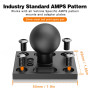 Support de Tablette, Support de Tablette pour Camion à Angle Multiple Réglable, pour Camions/Bateaux/Tracteurs, Support d'iPad p