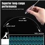 Riisoyu Fishing Sbirolino Kit, 6 pièces Bobbers Bombarda Truite 8g/10g/12g/15g/20g/25g Flotteurs Acryliques pour La Pêche à La T