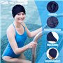 Bonnets De Bain Plissés avec Élasticité Réglable