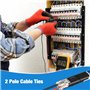 Connecteur de câble de Voiture à 2 Broches Étanches Pratiques Et Rapides Con