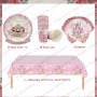 Princesse Partyware Set Décoration de fête de Château de Princesse