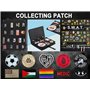 2 Pcs Drapeau Thaïlande Patch Badge Drôle Tactique Broderie Attaches Crochet Et Boucle Applique Patch Militaire Pour Vêtements,V