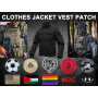 4 Pcs Drapeau Type A+ Pos Patch Médical Badge Drôle Tactique Broderie Attaches Crochet Et Boucle Applique Patch Militaire Pour V