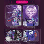 Fuwraixis Spider Mech Bloc de Construction Jouets,Kit de Construction d'insectes Semi-mécaniques,Jouets éducatifs pour Enfants,C