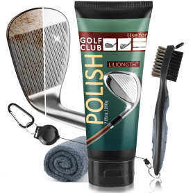 LILIONGTH Kit de Nettoyage de Club de Golf 3 en 1 avec Brosse de Nettoyage de Club de Golf