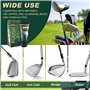 LILIONGTH Kit de Nettoyage de Club de Golf 3 en 1 avec Brosse de Nettoyage de Club de Golf, Serviette et Polissage de Club de Go