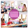 Lot de 20 dossiers suspendus A4 avec étiquettes de catégorie pour le rangement et l'organisation des documents (cinq couleurs, q