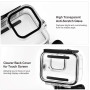 Kuptone Étui étanche pour GoPro Hero 10 Black/GoPro Hero 9 Black, Coque de Protection sous-Marine 60M avec Accessoires de Suppor