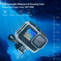 Kuptone Étui étanche pour GoPro Hero 10 Black/GoPro Hero 9 Black, Coque de Protection sous-Marine 60M avec Accessoires de Suppor