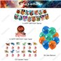 Dragon Anniversaire Décoration,Doyomtoy 32 pièces Dragon Ballon Décoration de gâteau Joyeux anniversaire Bannière Dragon Anniver