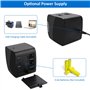 Taille Crayon Electrique USB/Piles 2 Trous Gros 6-12mm, Taille-Crayon Électrique a 6 Lames & Brosser, Taille Crayon Electrique P