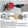 Scie Cloche 75mm Placo Universelle M42 HSS Bi-Métal HSS Fraise Cloche Bimétal pour Le Métal Mince, Les Panneaux de PVC, Gypse, B